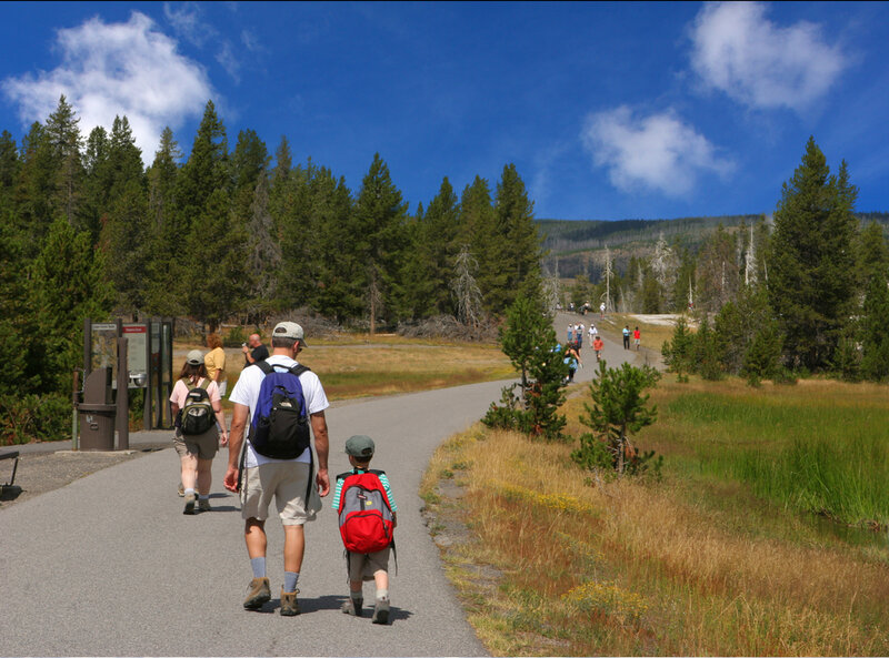 biking park roads and trails