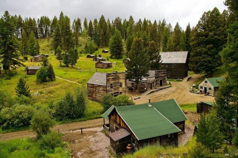 Map Of Montana Ghost Towns