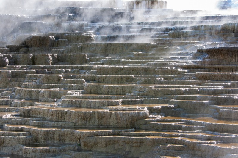 mammoth hot springs