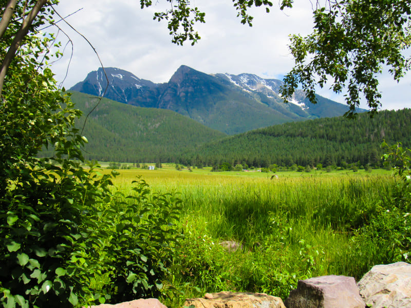 Mission Falls Lake County Montana Discovering Montana